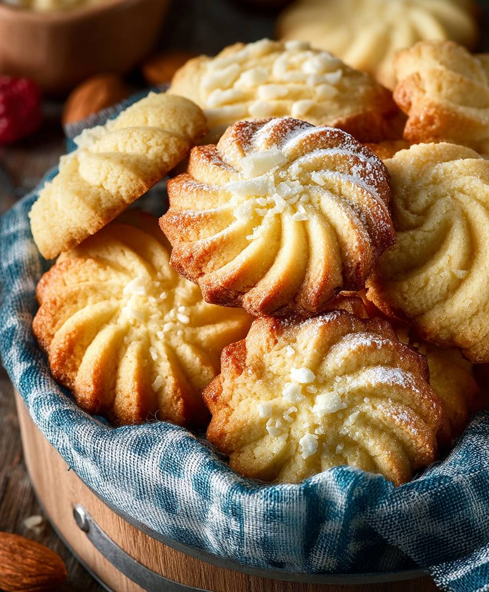 Dänische Butterkekse backen