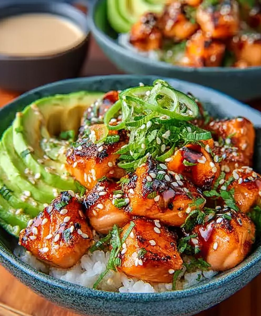 Bang Bang Lachs Bowls