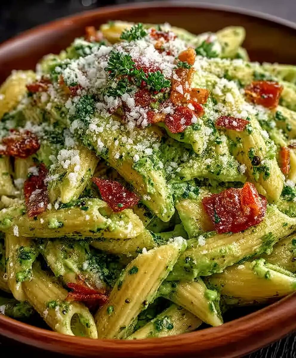 Cremige Avocado Pasta