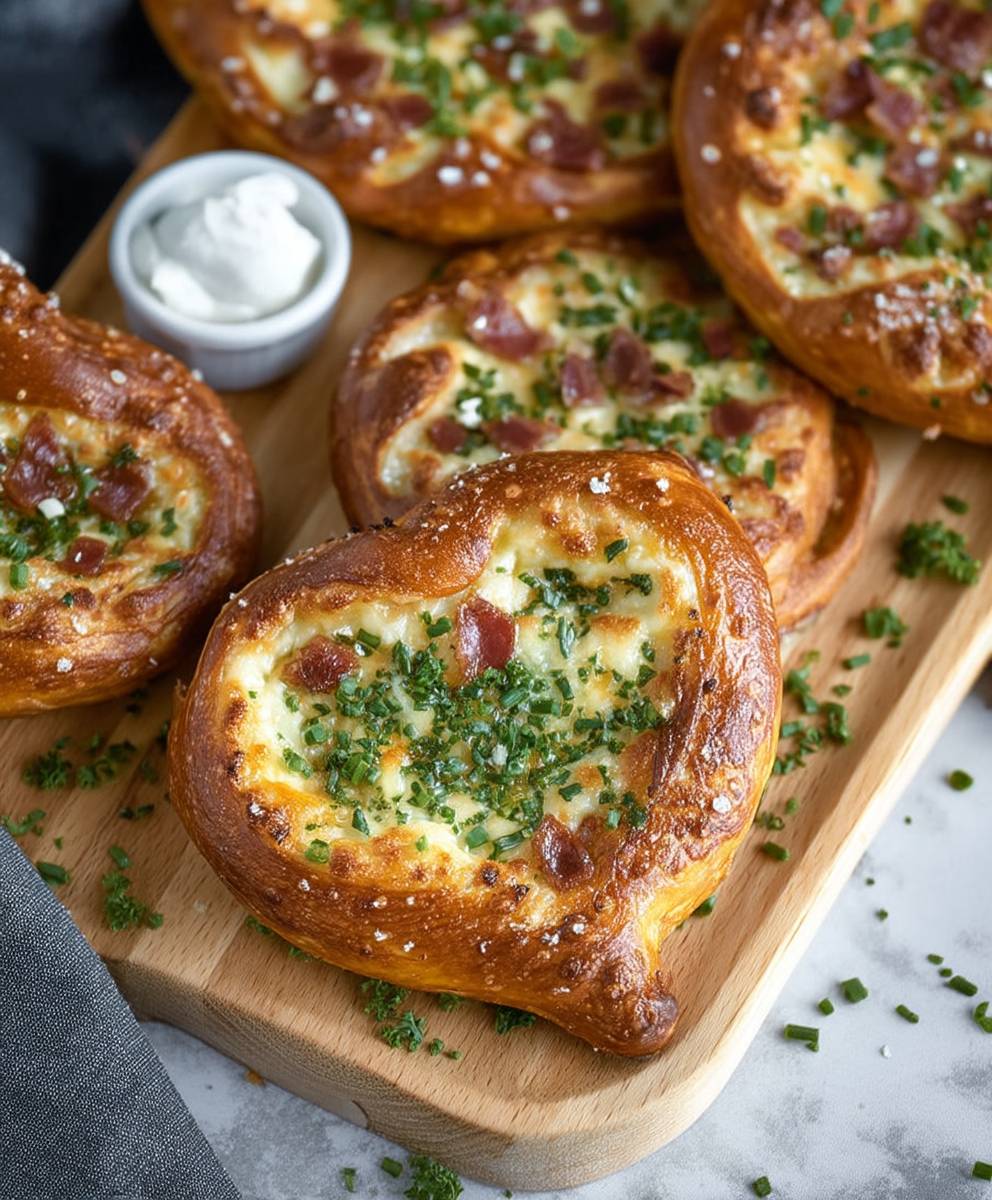 Flammkuchen Brezeln backen