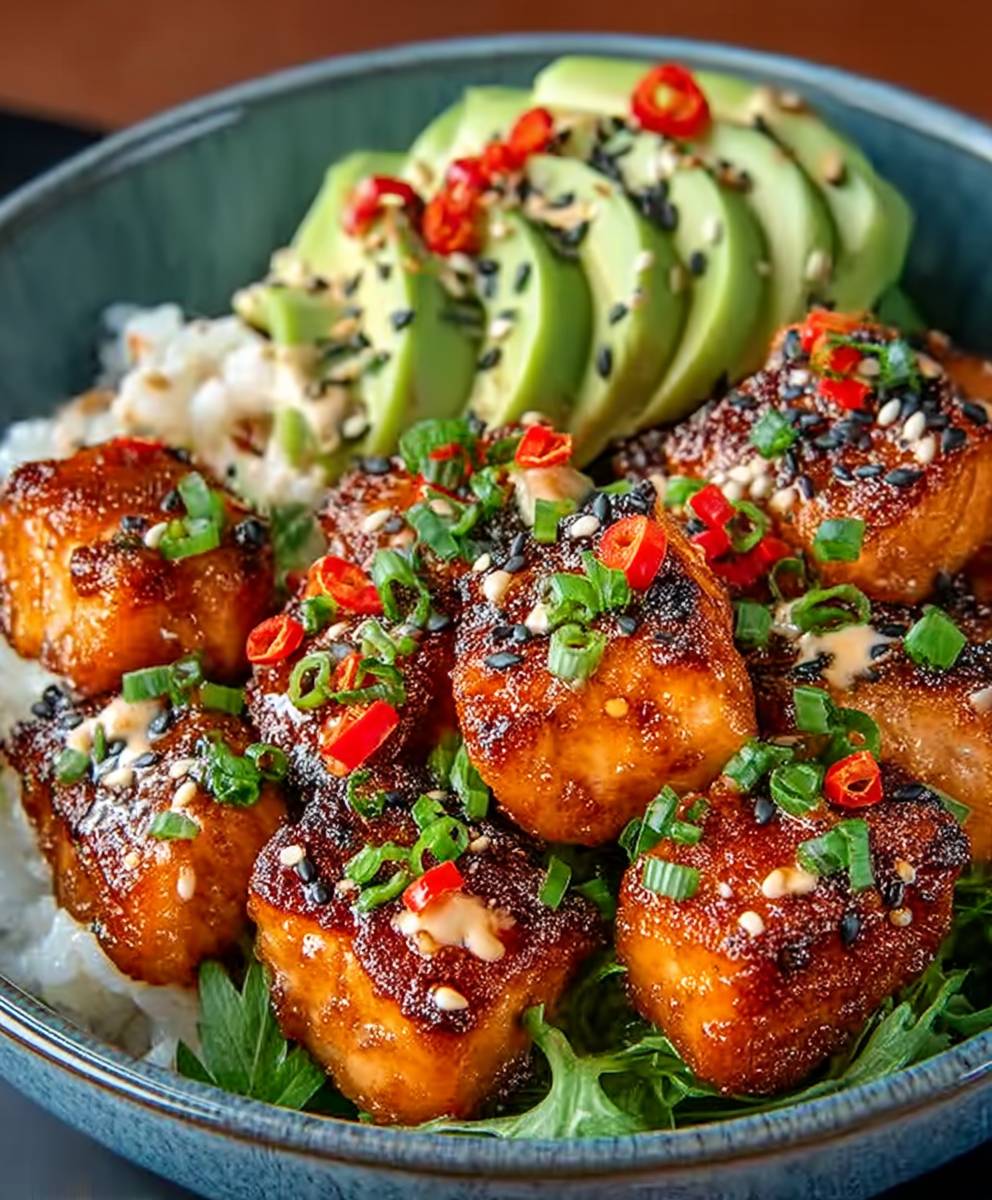 Bang Bang Lachs Bowls