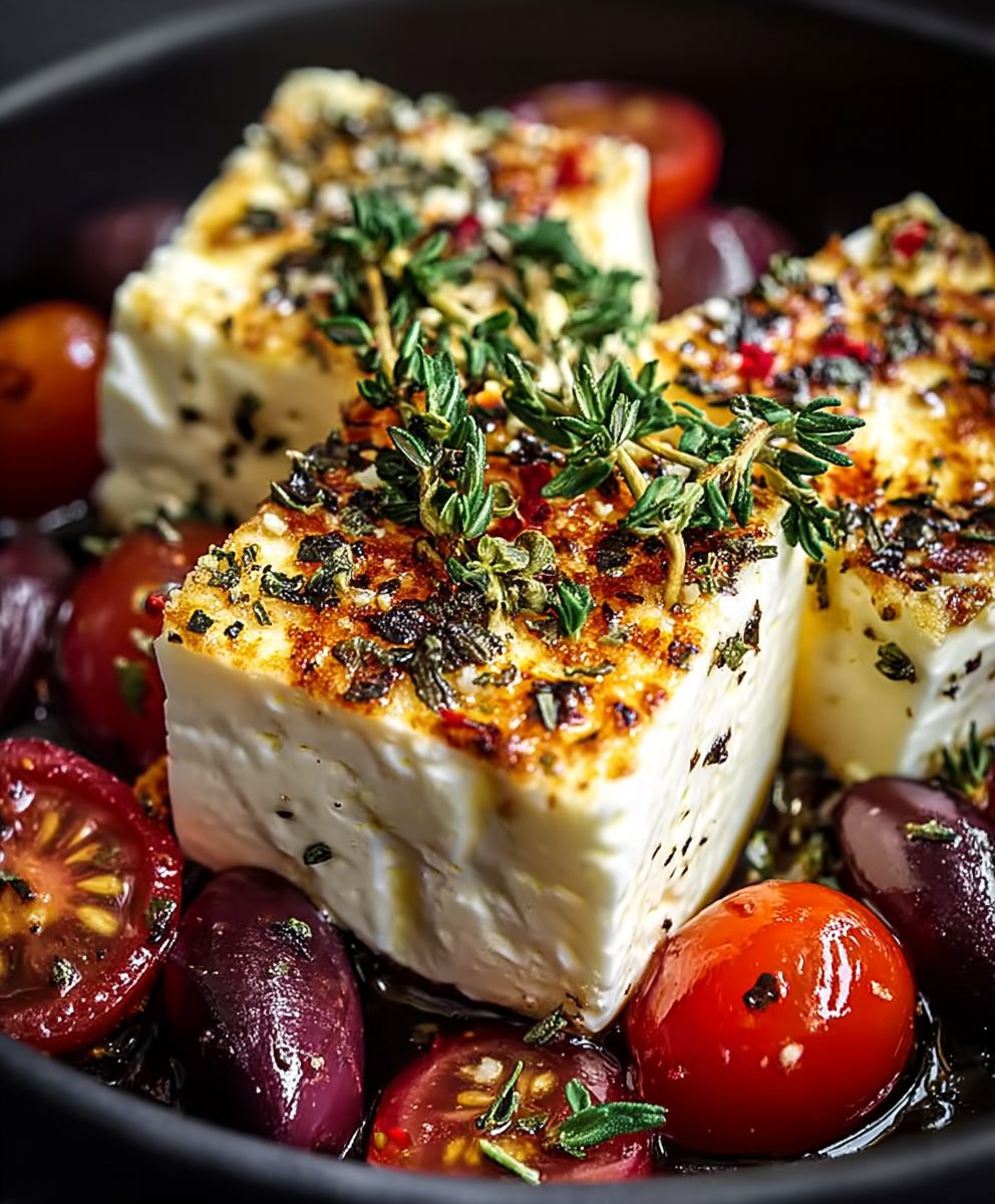 Airfryer Feta Knuspermantel