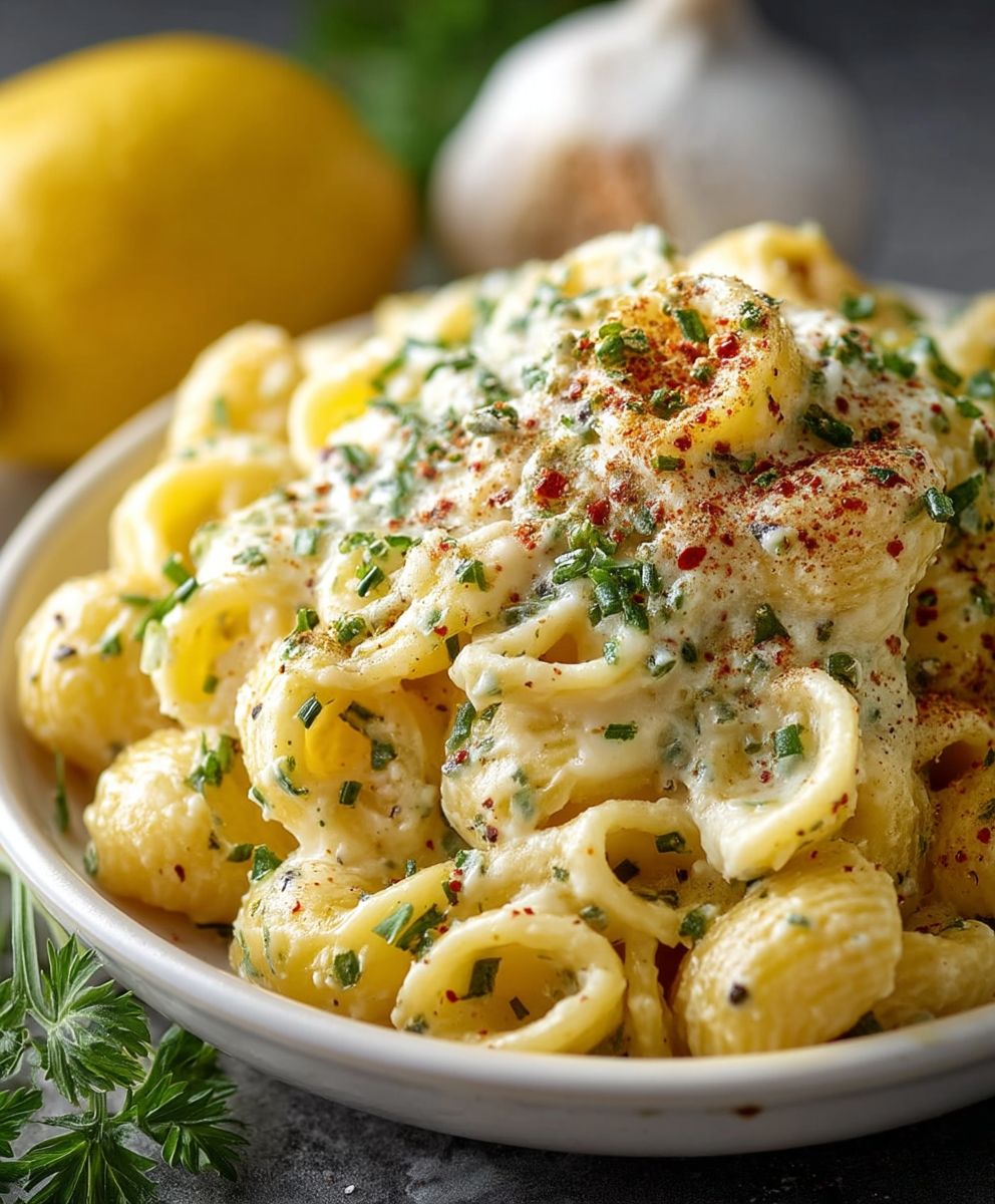 Knoblauchbutter Pasta