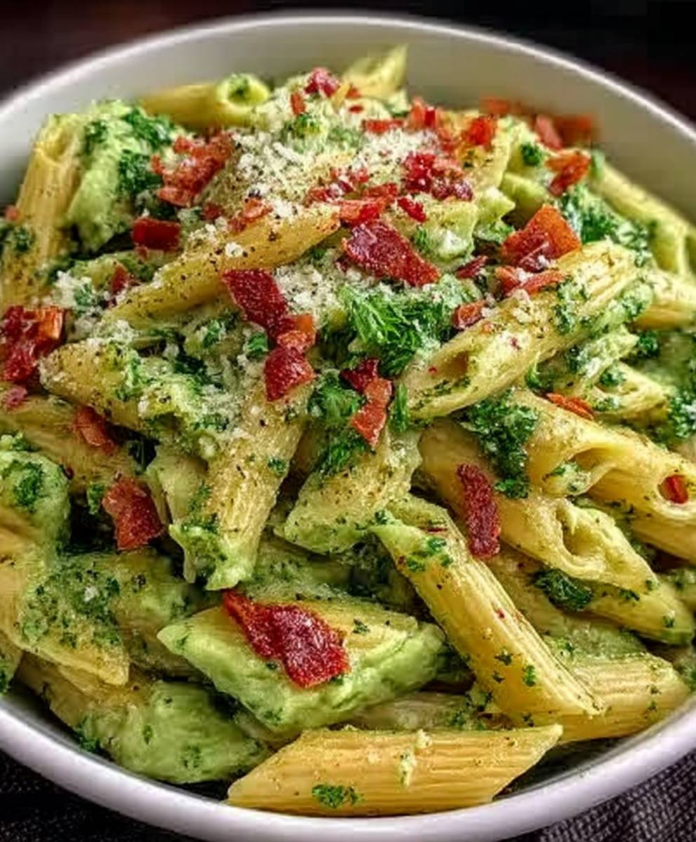 Cremige Avocado Pasta