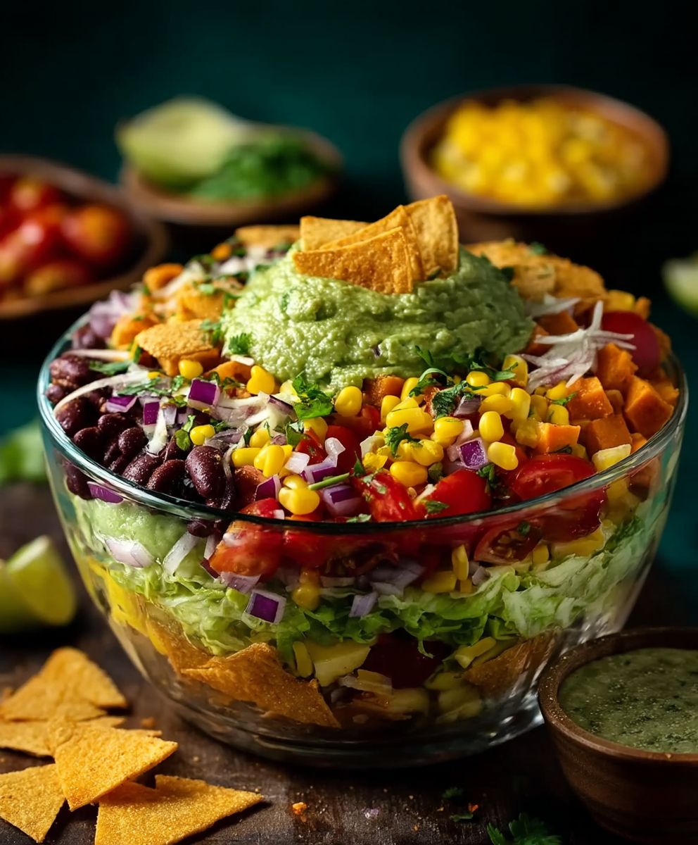 Veganer Taco Salat