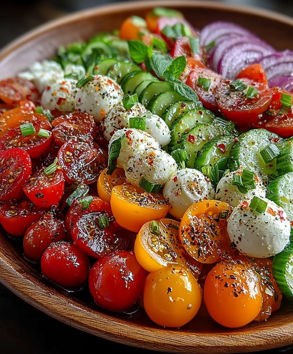 Sommersalat mit Tomaten