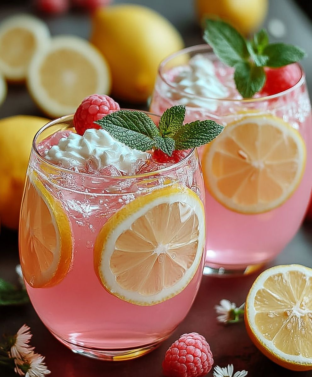 Pink Lemonade selber machen