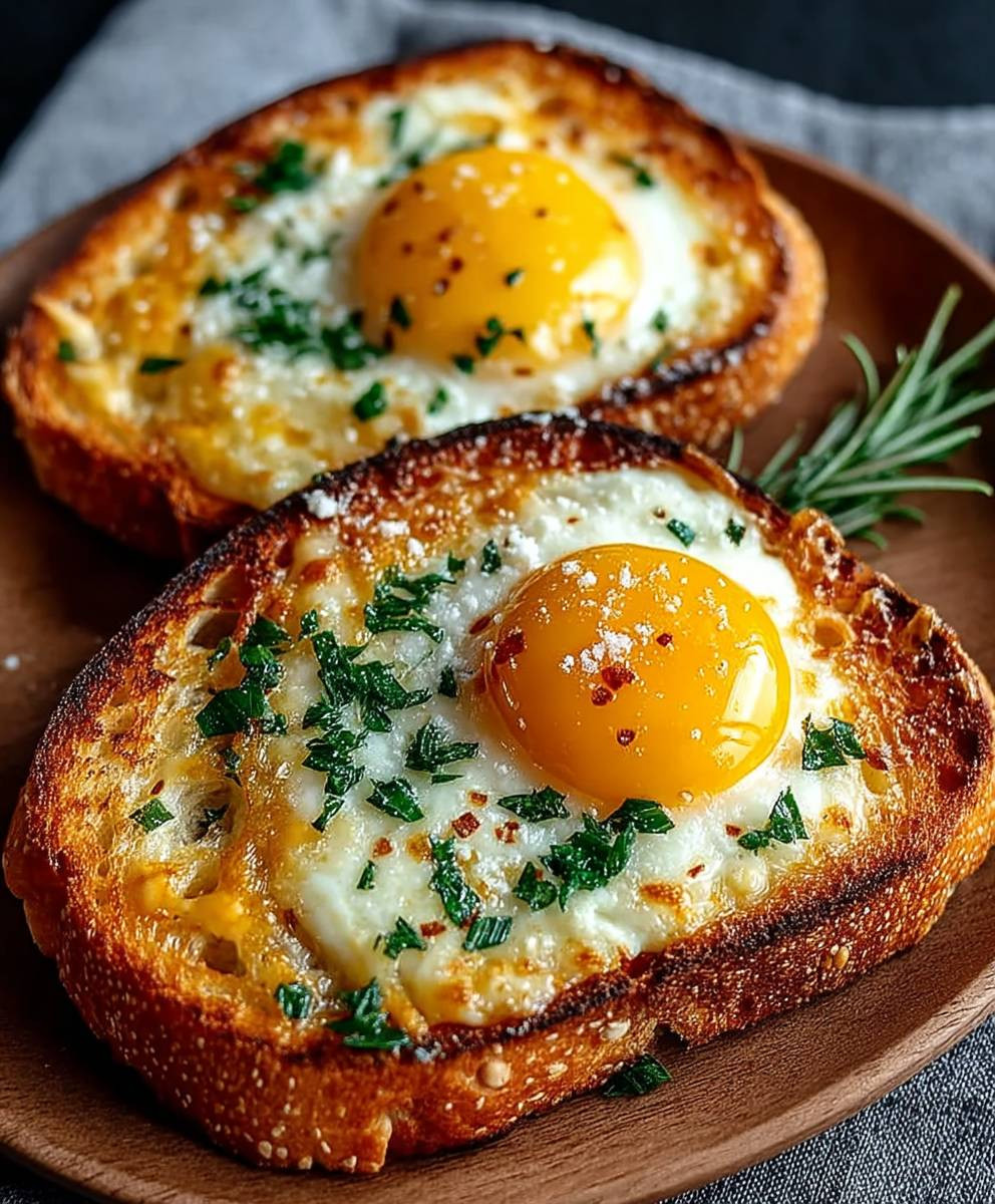 Ei Käse Toast Frühstück