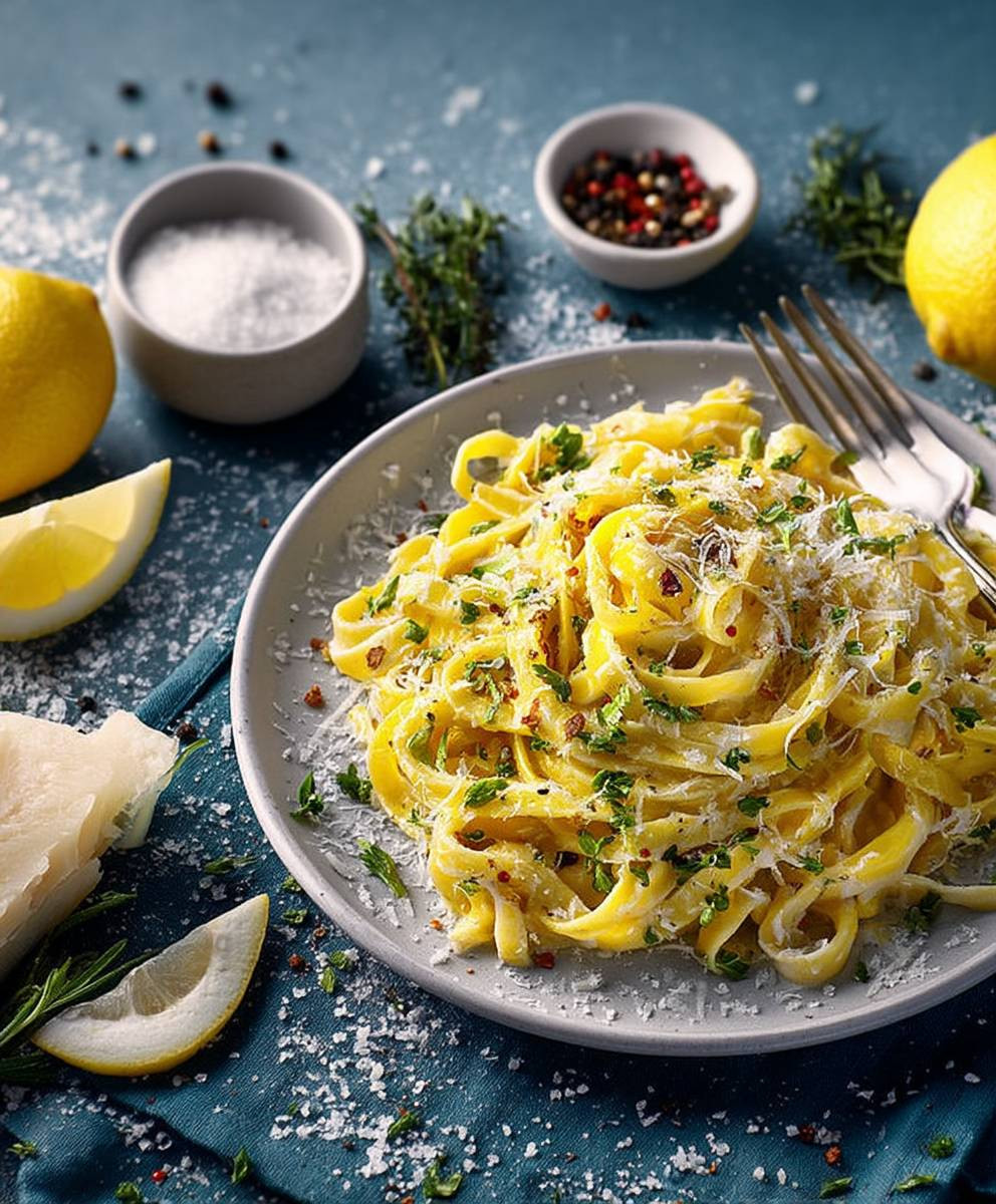 Pasta al Limone einfach zubereiten