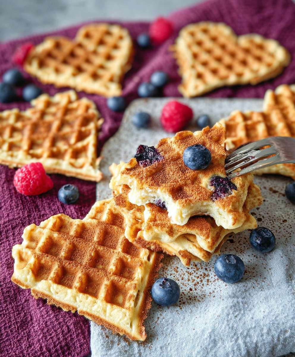 Zuckerfreie Bananenwaffeln für Kinder