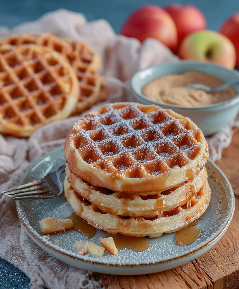 Apfelmark Waffeln für Kinder