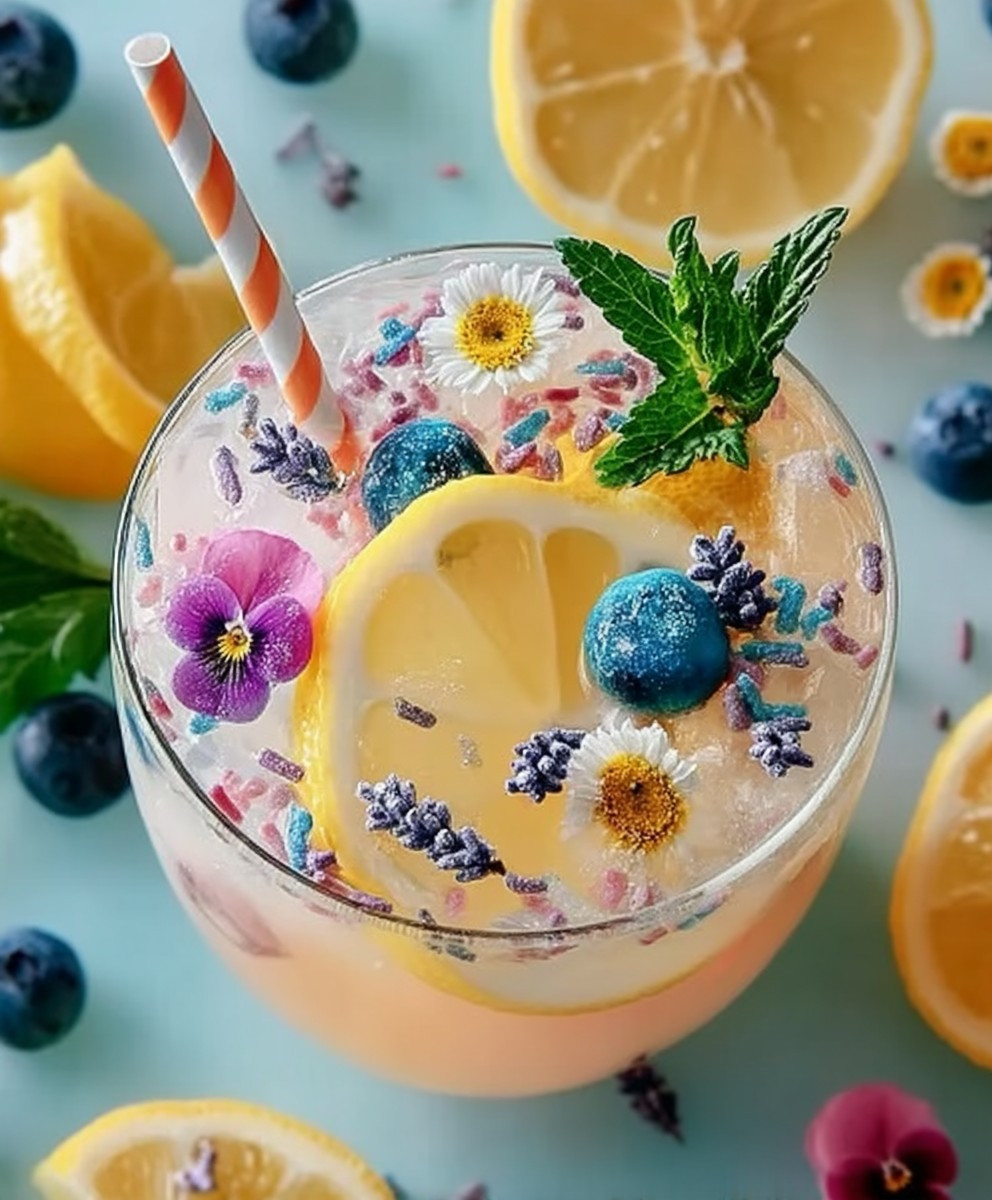 Einhorn Limonade selber machen