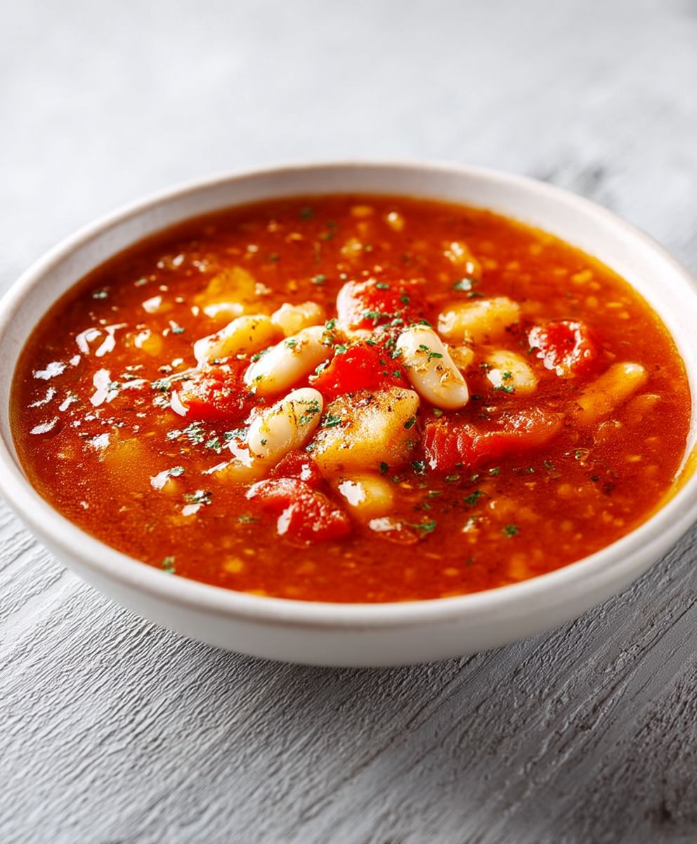 Tomaten Kartoffel Suppe Bohnen