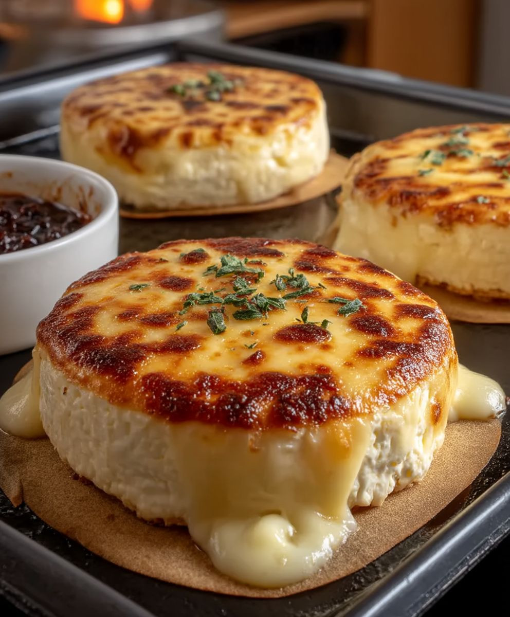 Hüttenkäsetaler Abendessen Ofen