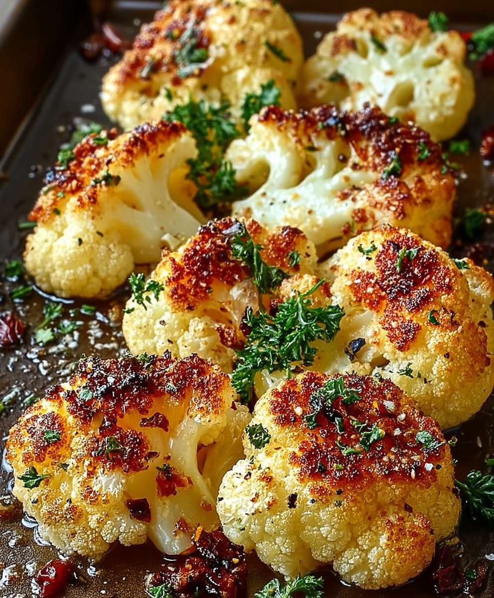 Gerösteter Blumenkohl Backofen