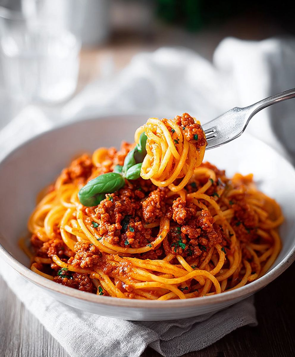 Vegane Kürbis Bolognese