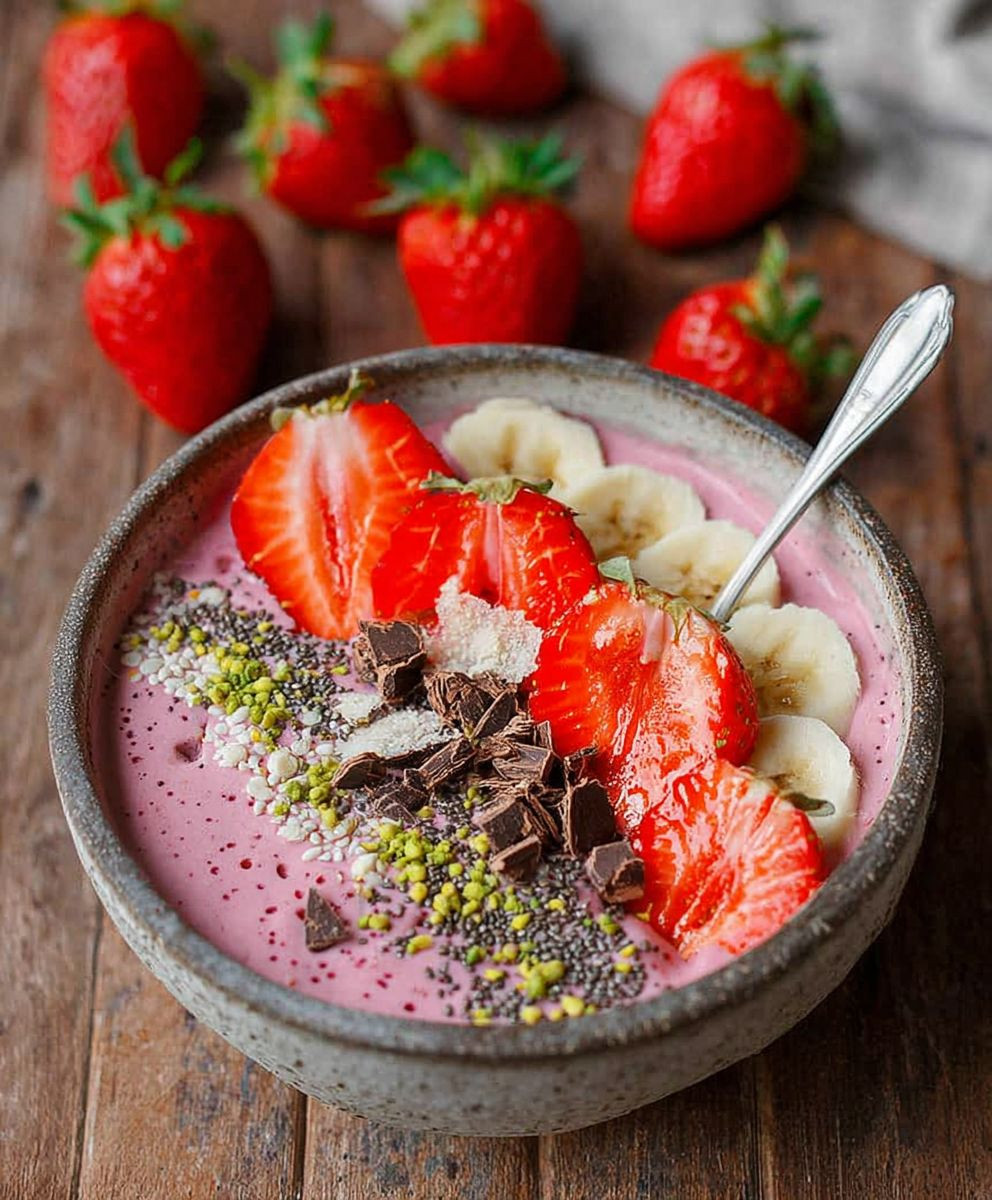 Protein Smoothie Bowl ohne Pulver