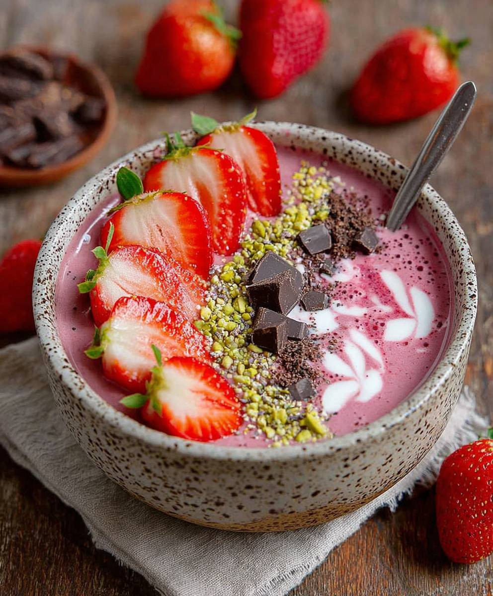 Protein Smoothie Bowl ohne Pulver