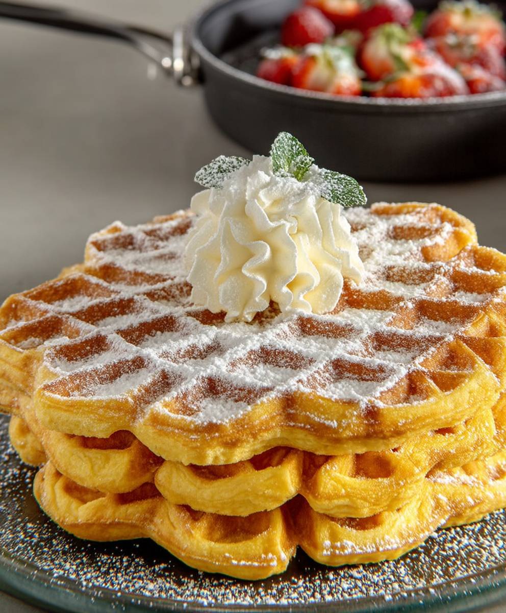 Bester gelingsicherer Waffelteig