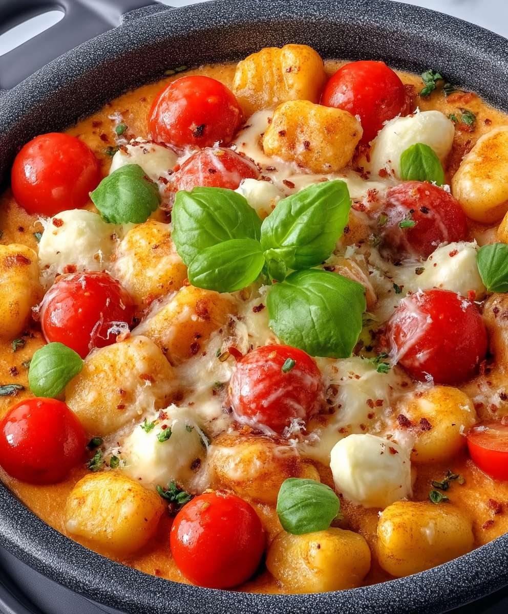 Gnocchi Tomaten Mozzarella