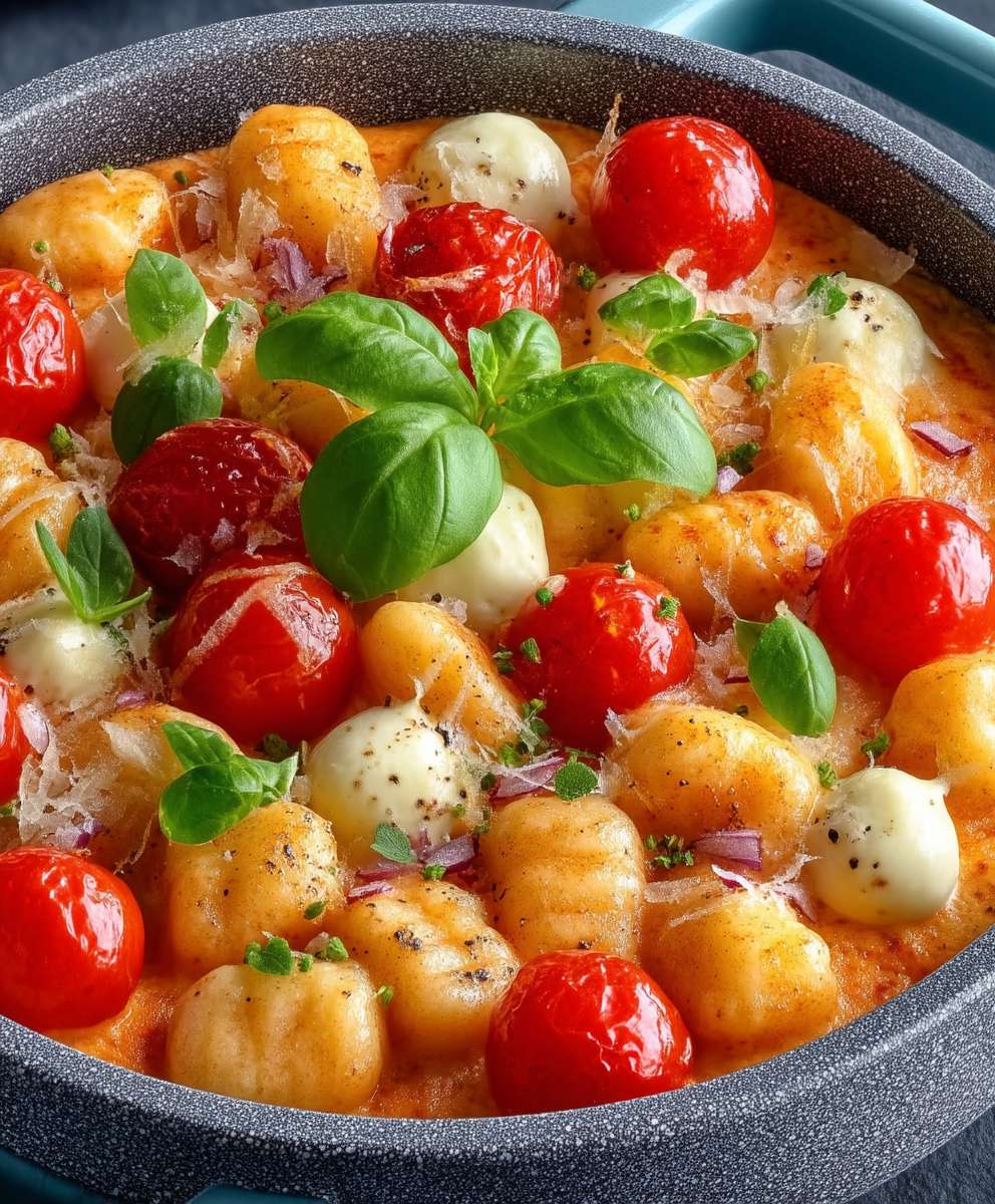 Gnocchi Tomaten Mozzarella