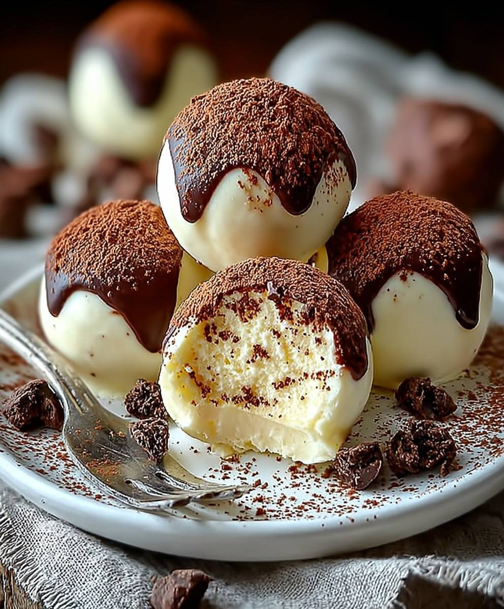 Tiramisu Trüffel einfach selber machen