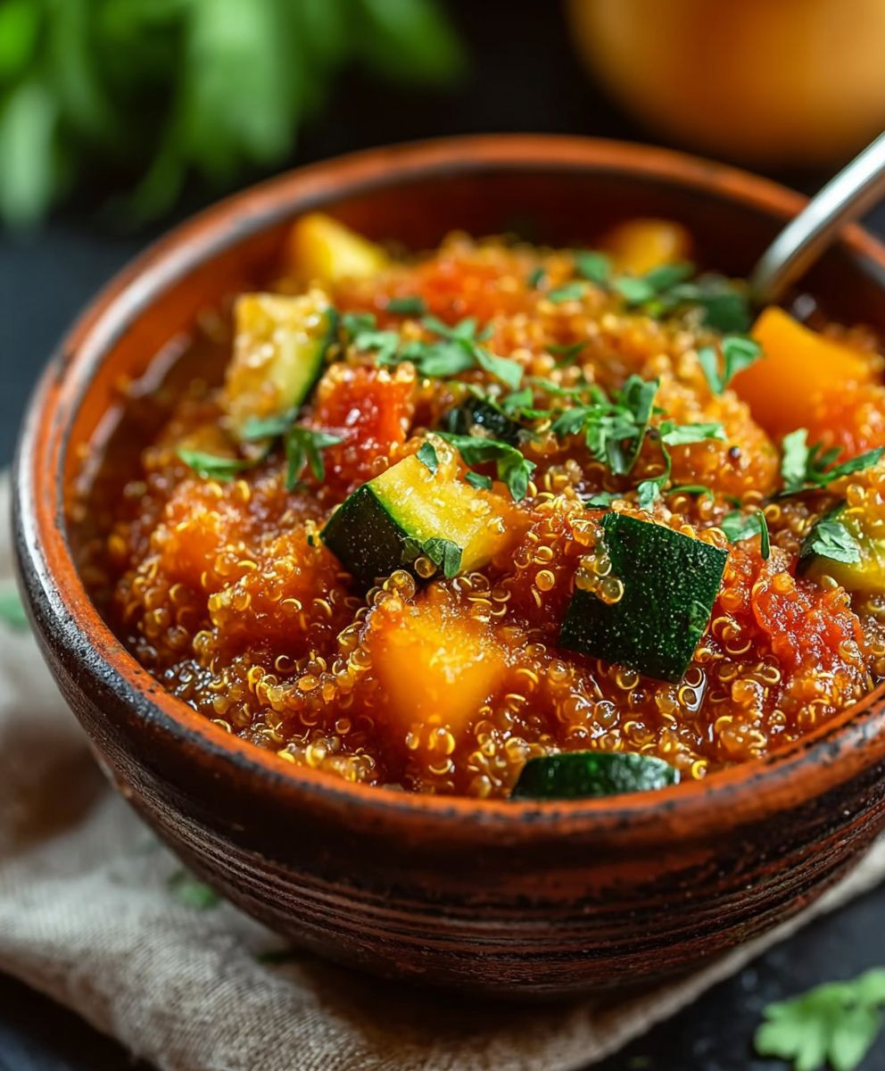 Quinoa Zucchini Eintopf