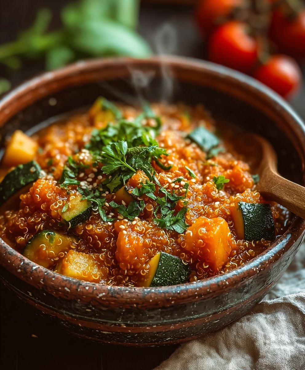 Quinoa Zucchini Eintopf