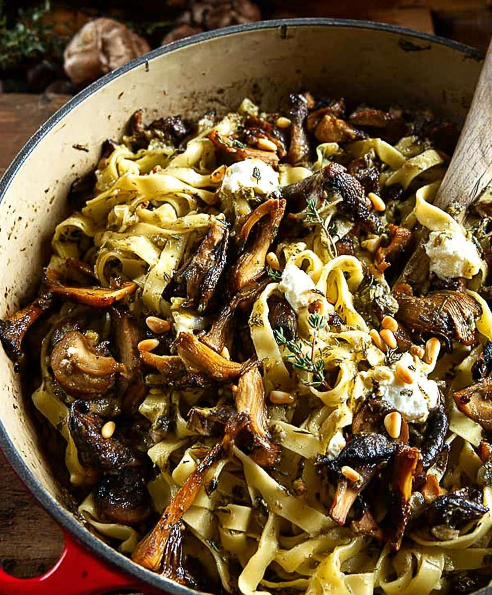 Wildpilz Pasta Balsamico