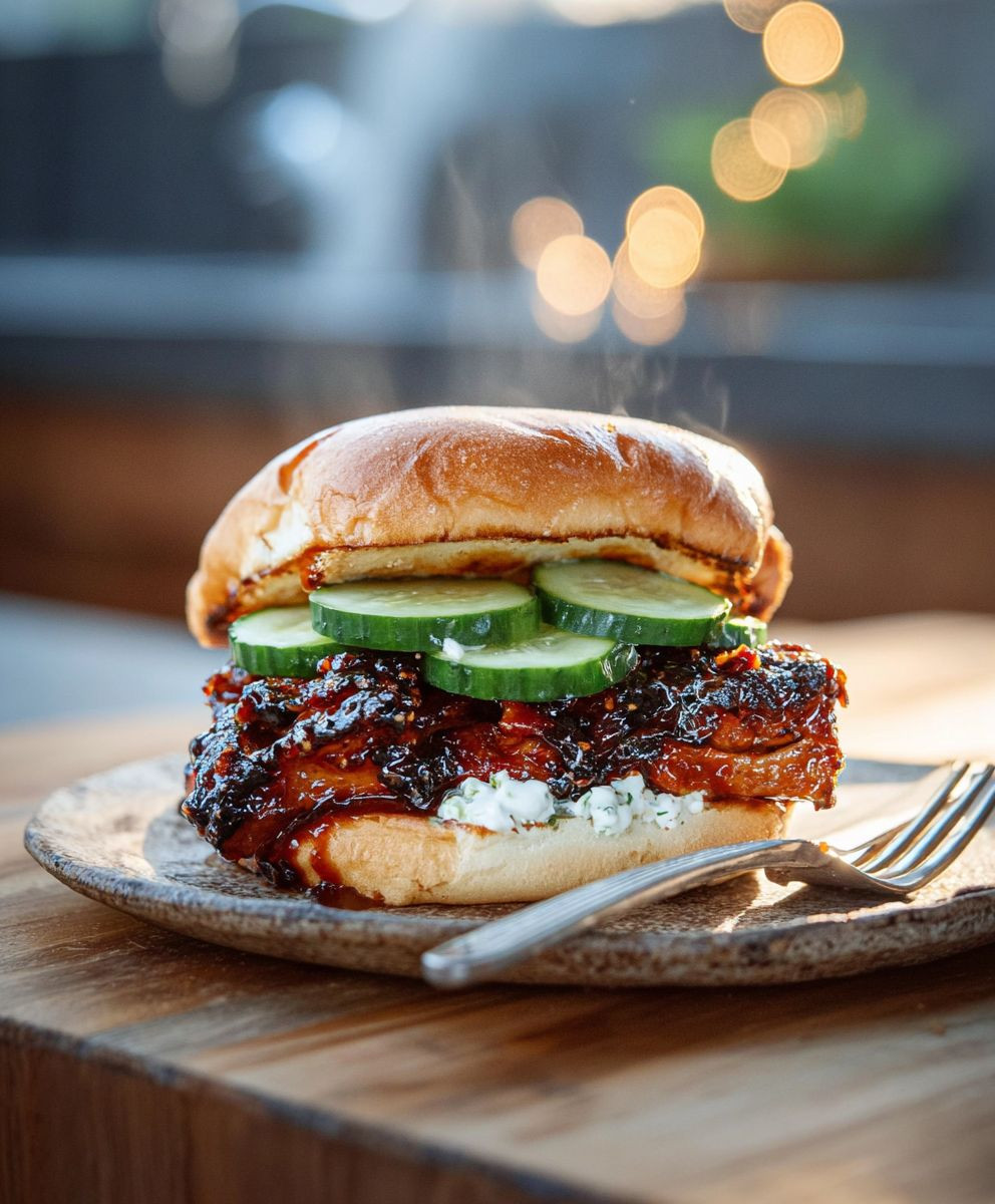 Korean BBQ Chicken Sandwich