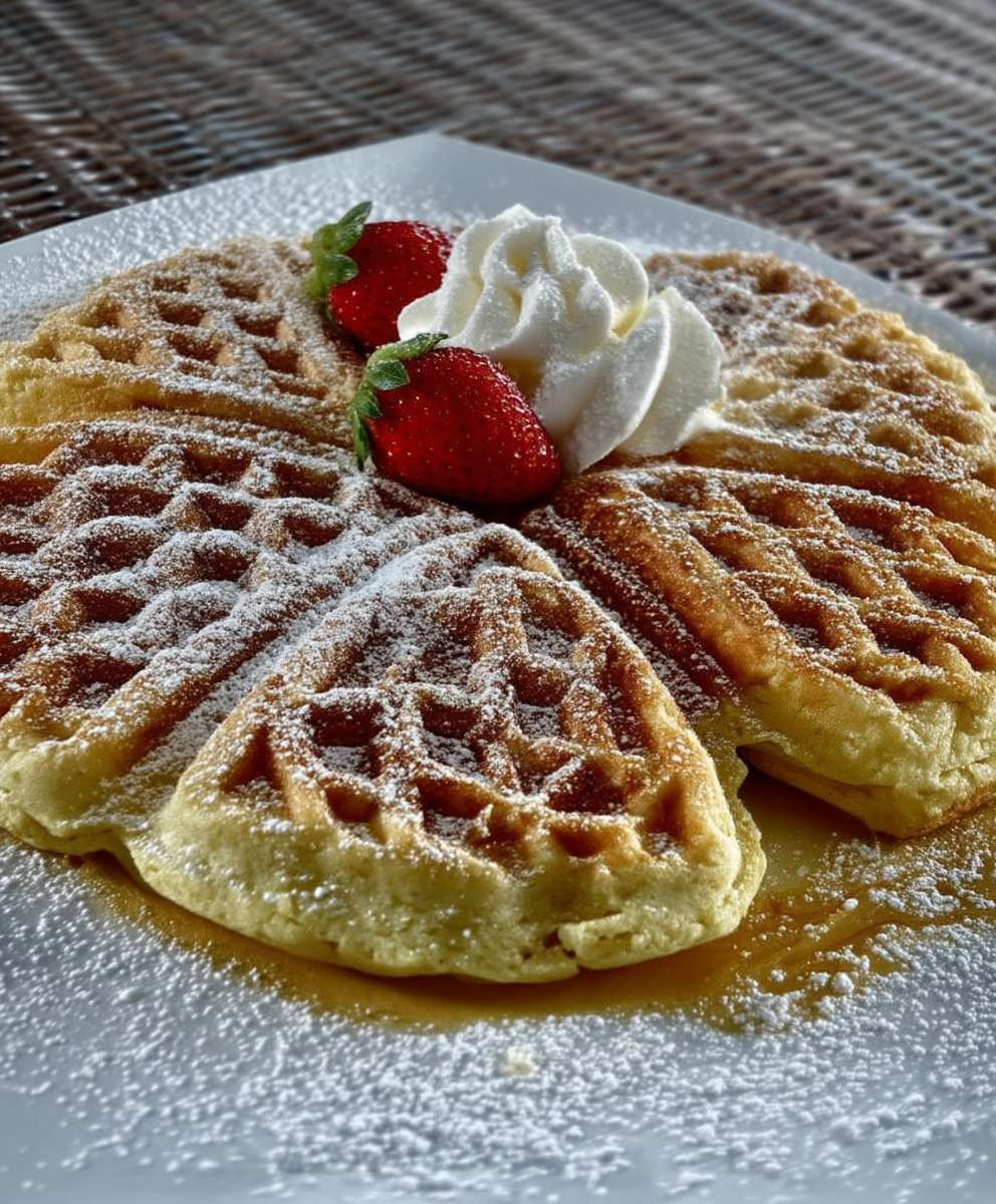Omas Waffeln backen