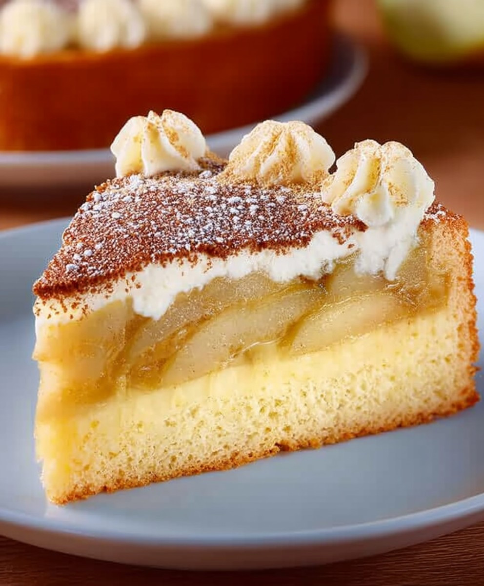 Apfel Schmand Kuchen backen
