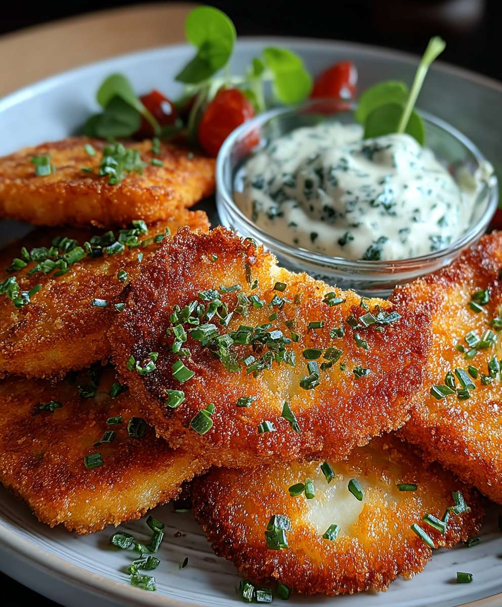 Knusprige Kohlrabischnitzel