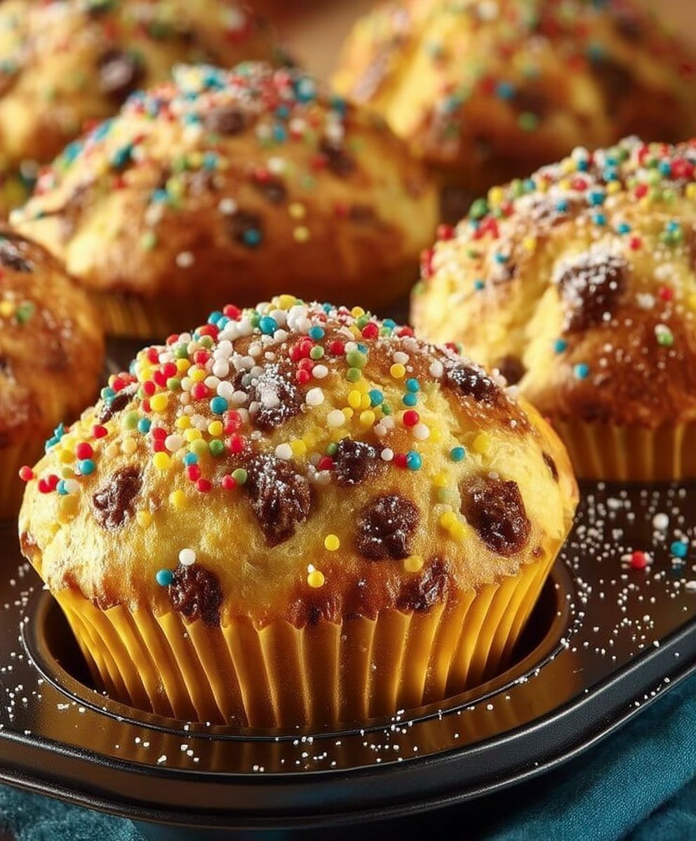 Fantakuchen Muffins backen
