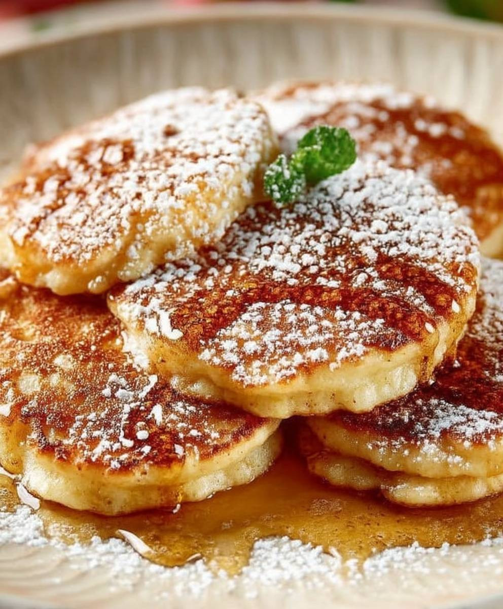 Apfel Pancakes schnell zubereiten