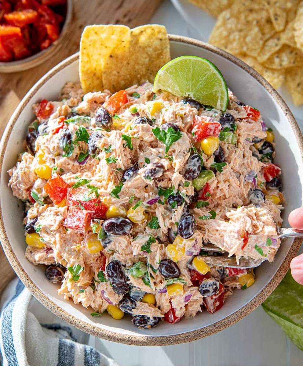 Mexikanischer Thunfischsalat mit Mais
