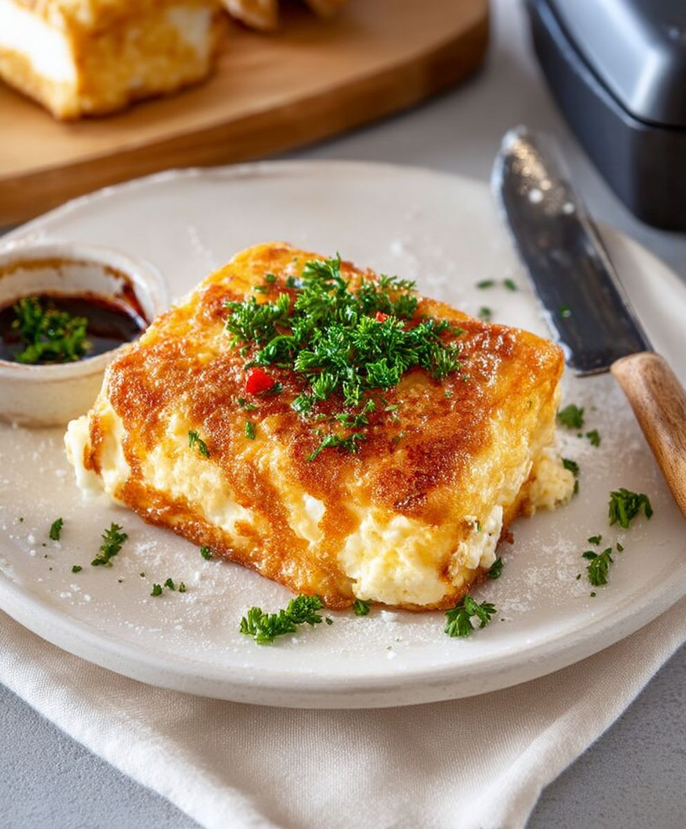 Airfryer Feta knusprig zubereiten