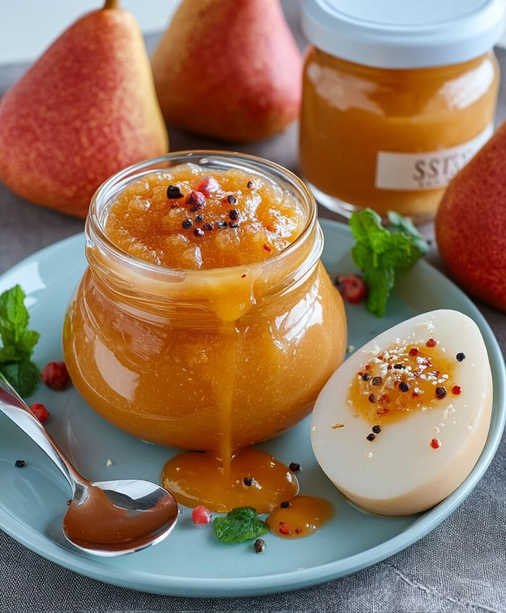 Birnenmarmelade Eierlikör selber machen