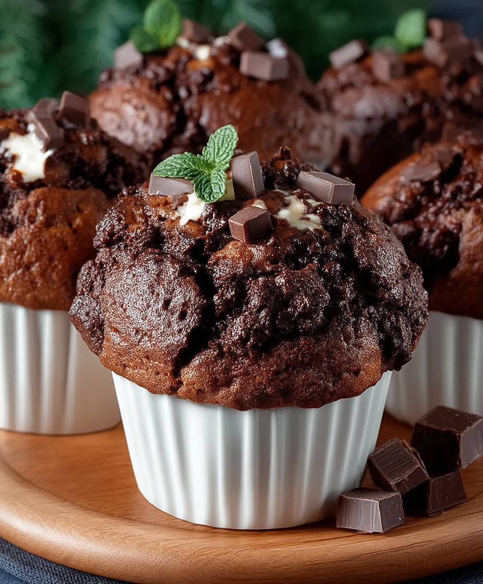 Schokoladenmuffins backen