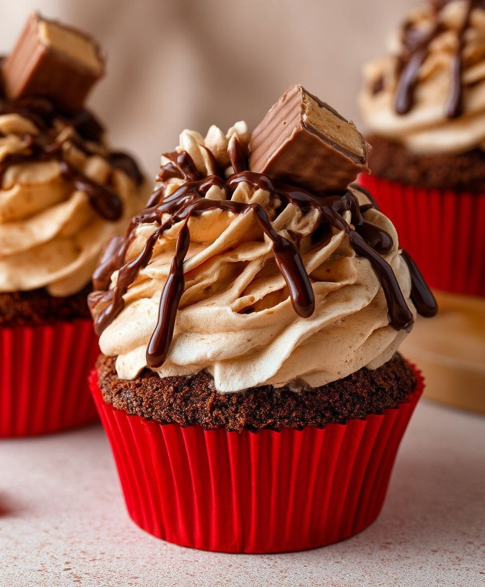 Kinder Bueno Cupcakes