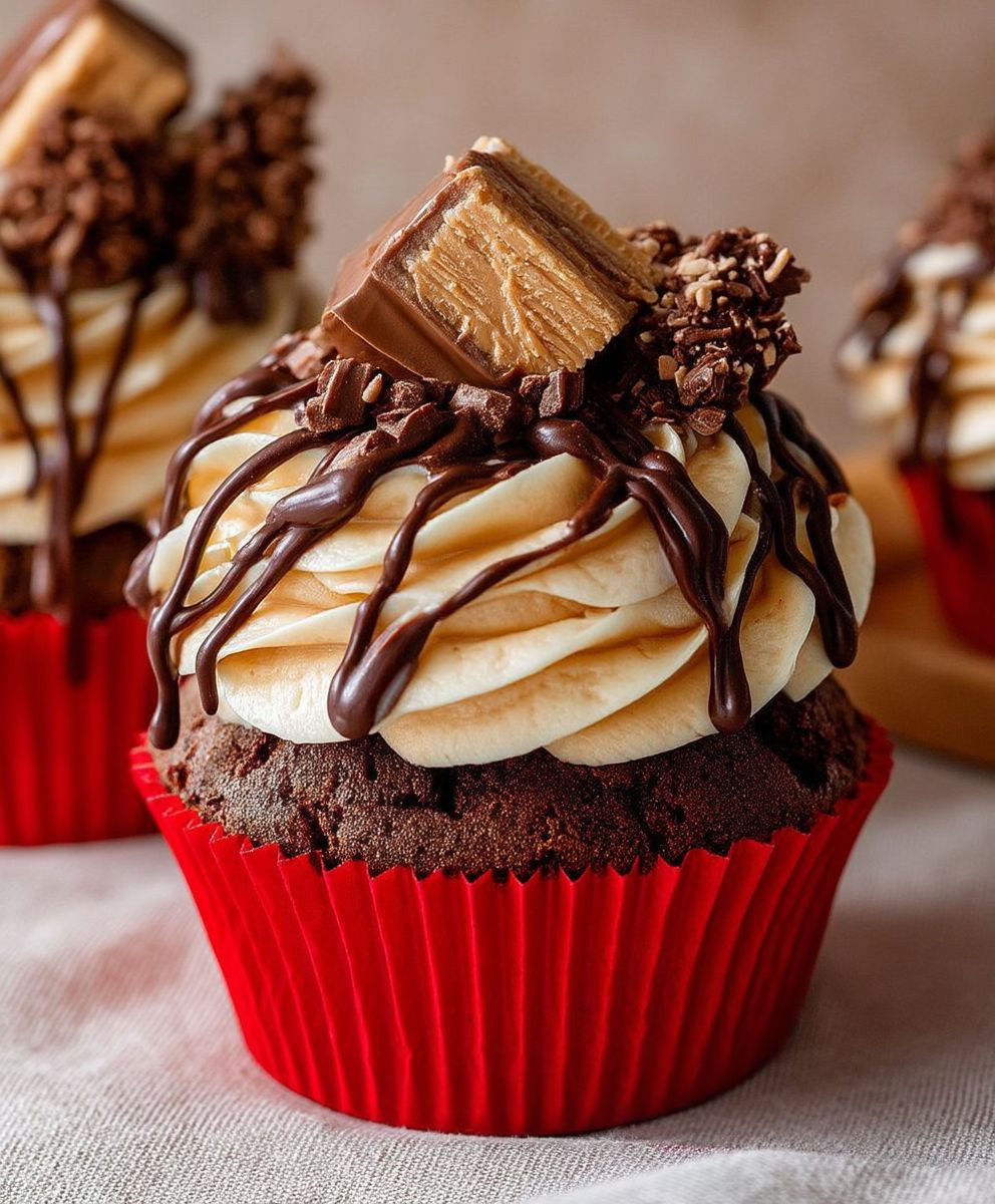 Kinder Bueno Cupcakes