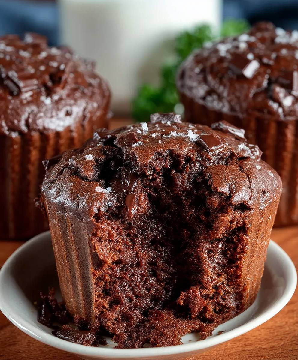 Schokoladenmuffins backen