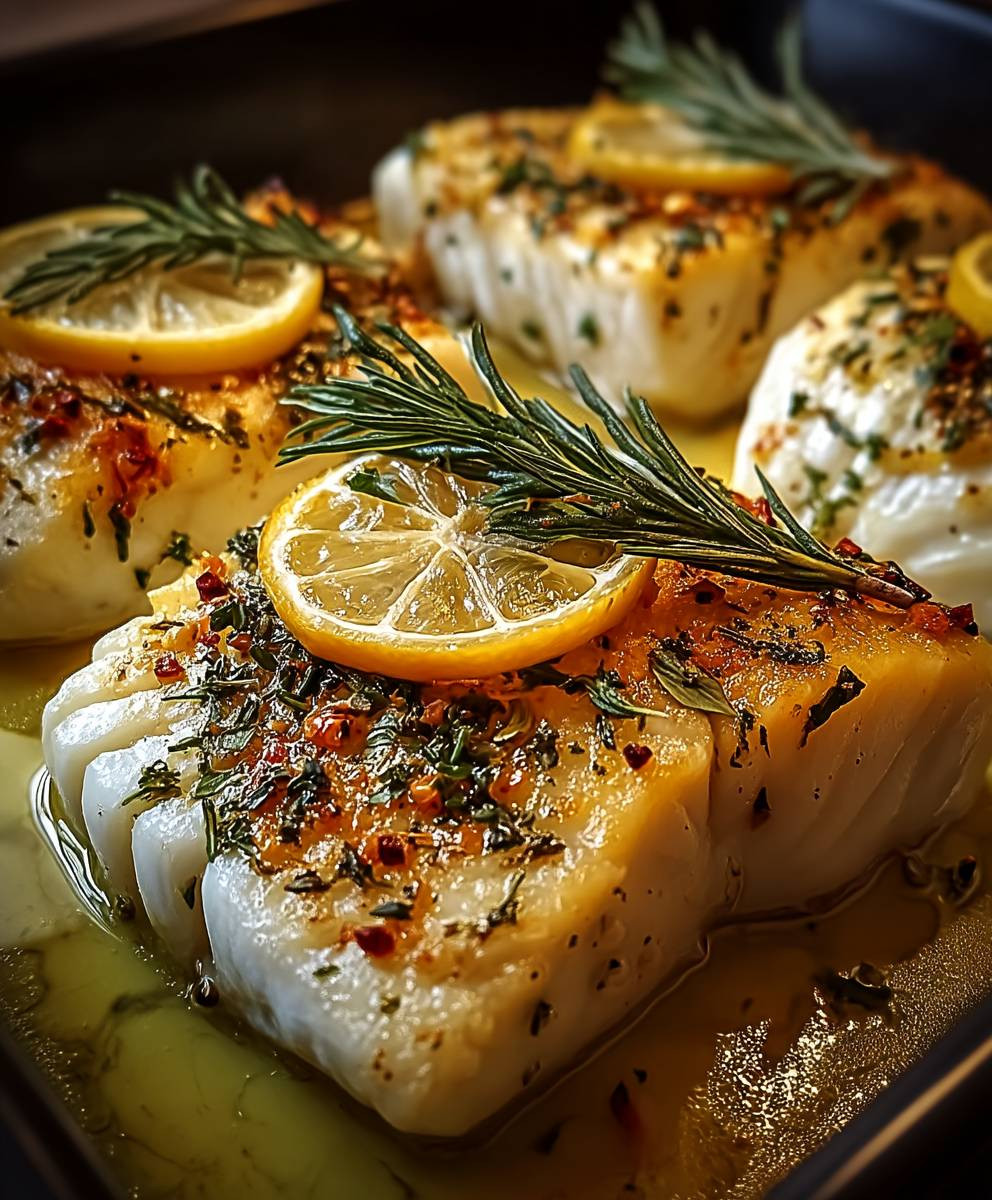 Ofenfisch Kräuter Zitrone