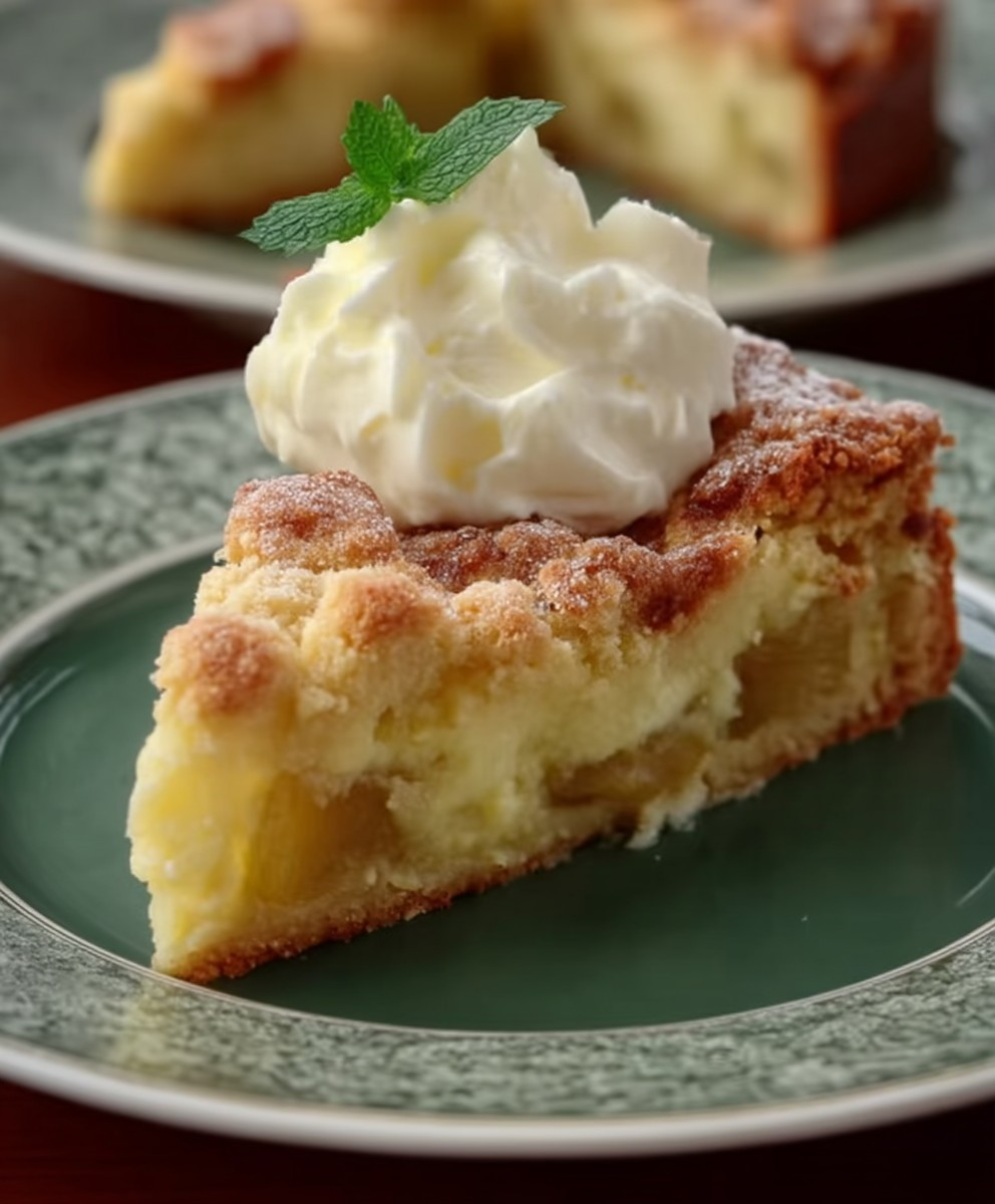 Stachelbeerkuchen Streusel Garten