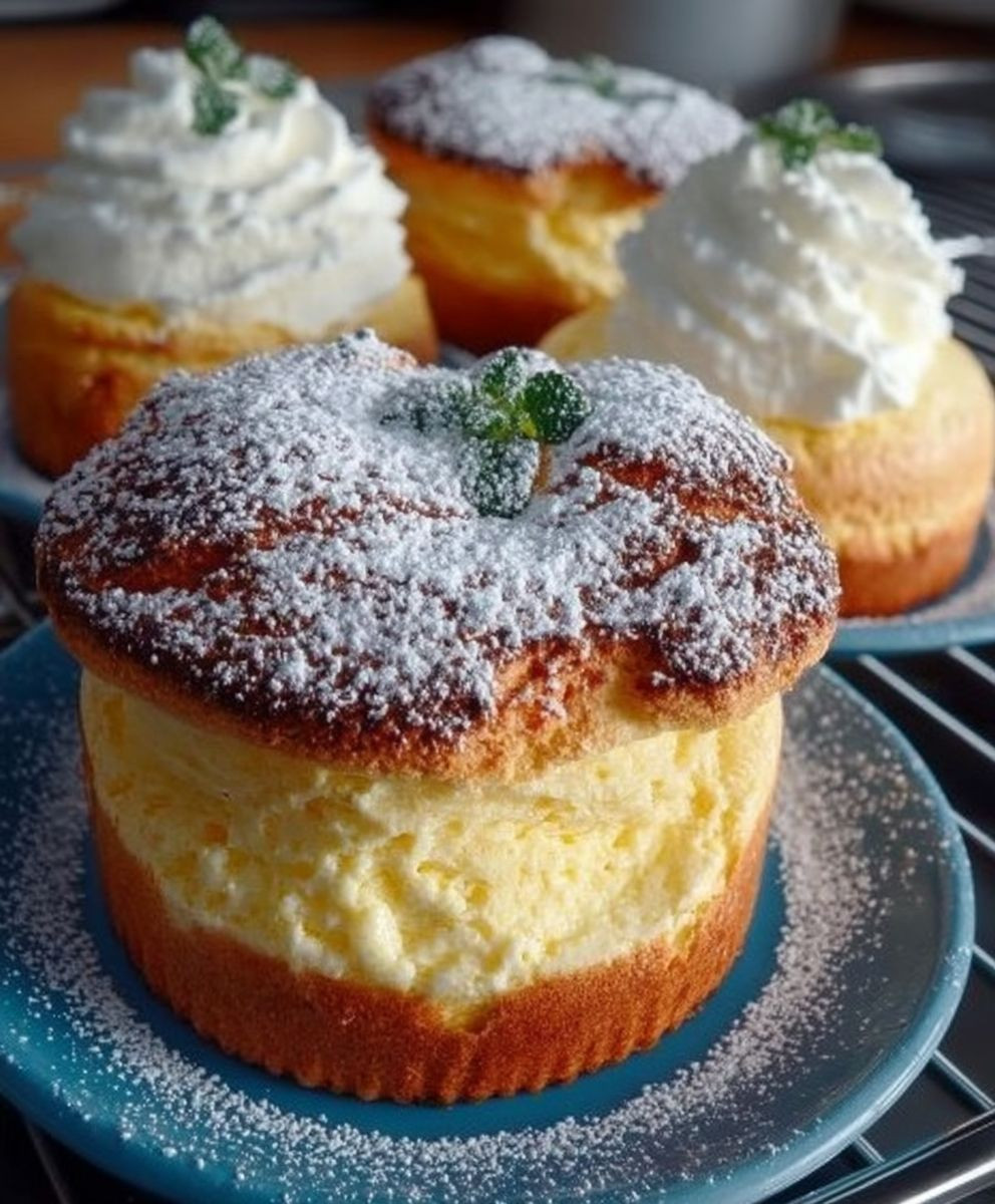 Quark Muffins Vanillepudding schnell