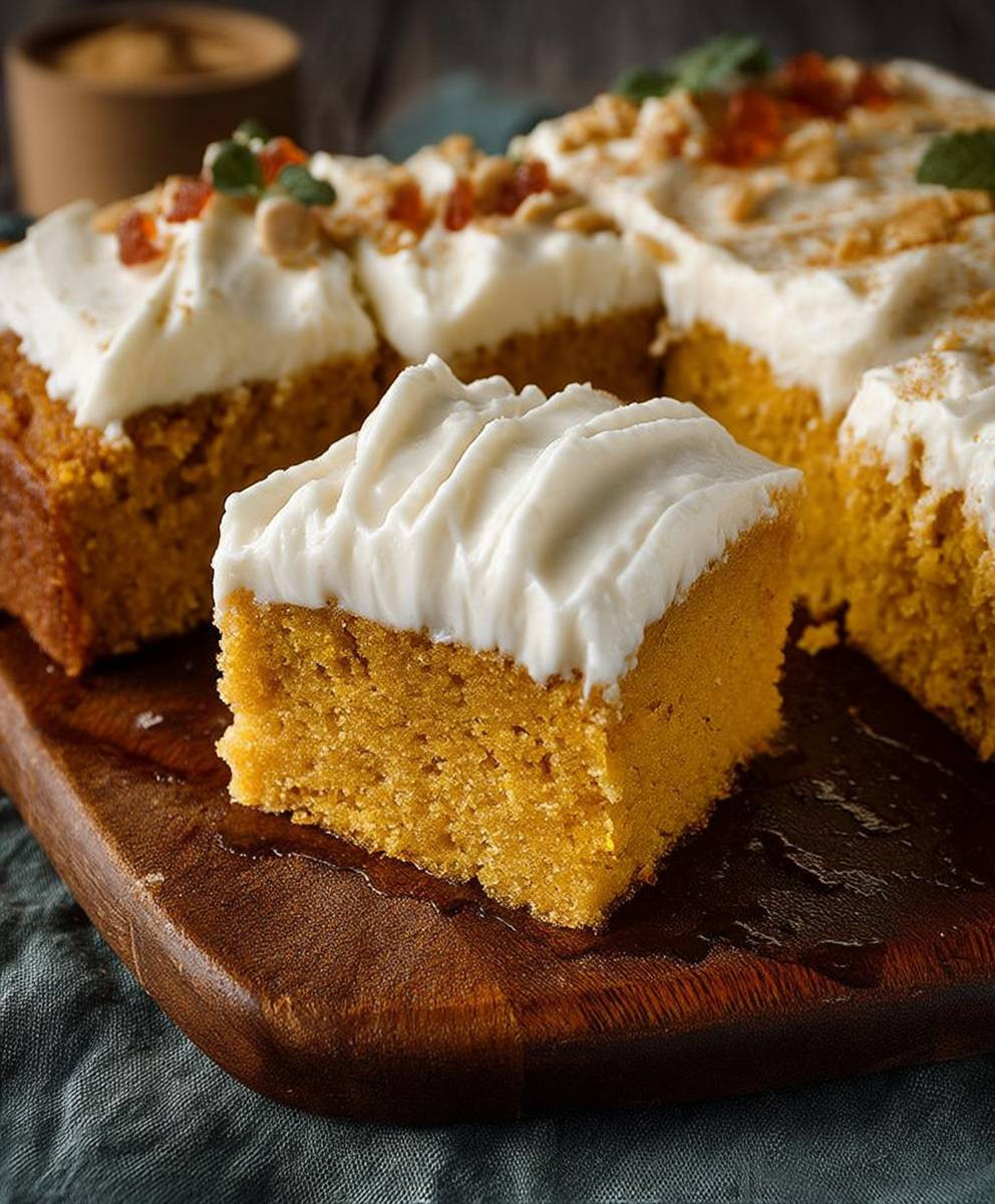 Saftiger Kürbiskuchen