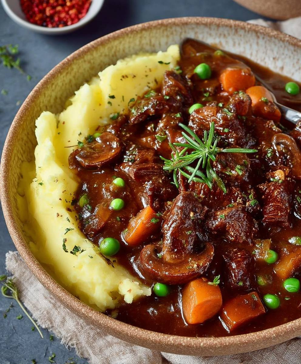 Pilzgulasch einfach zubereiten