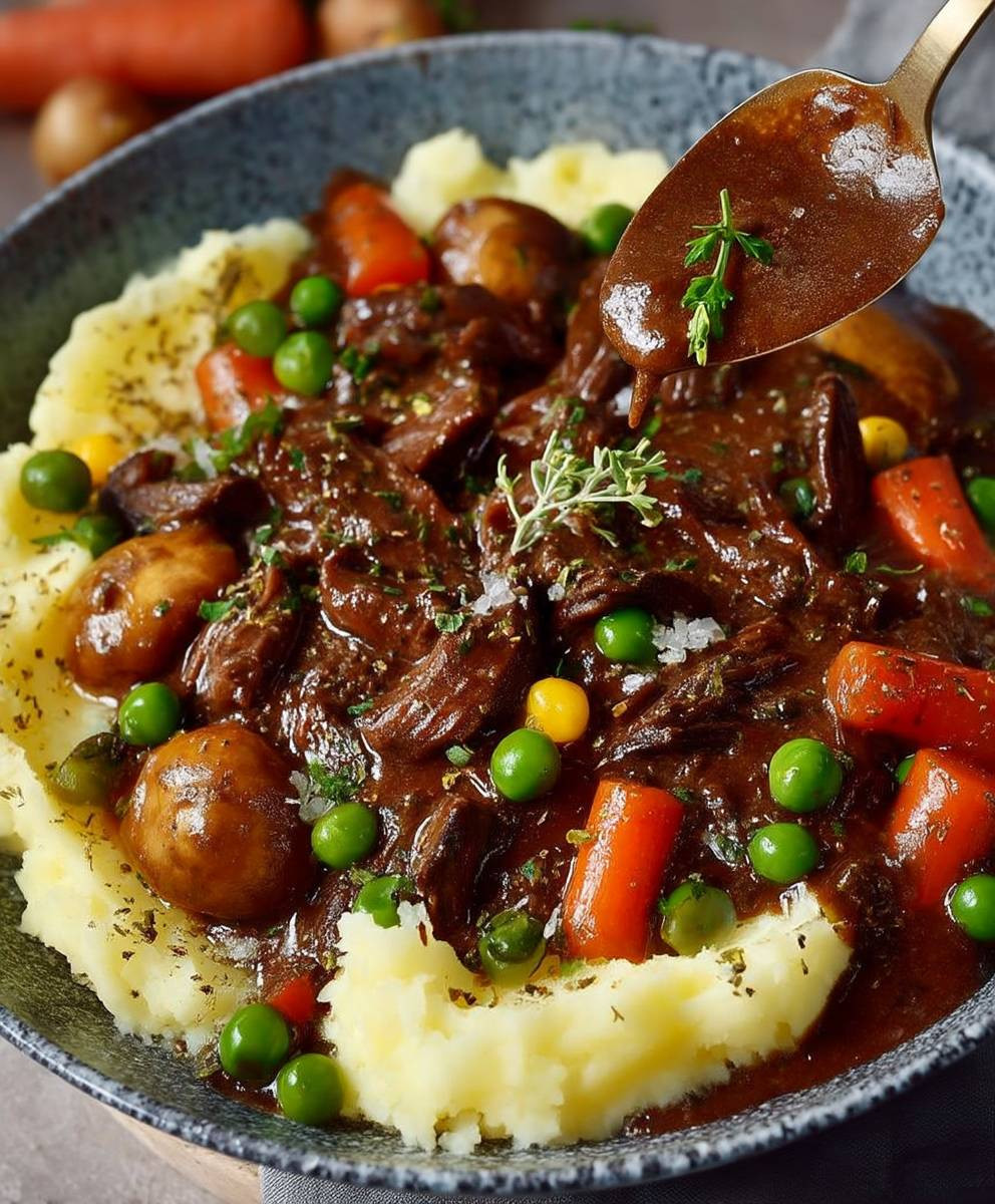 Pilzgulasch einfach zubereiten