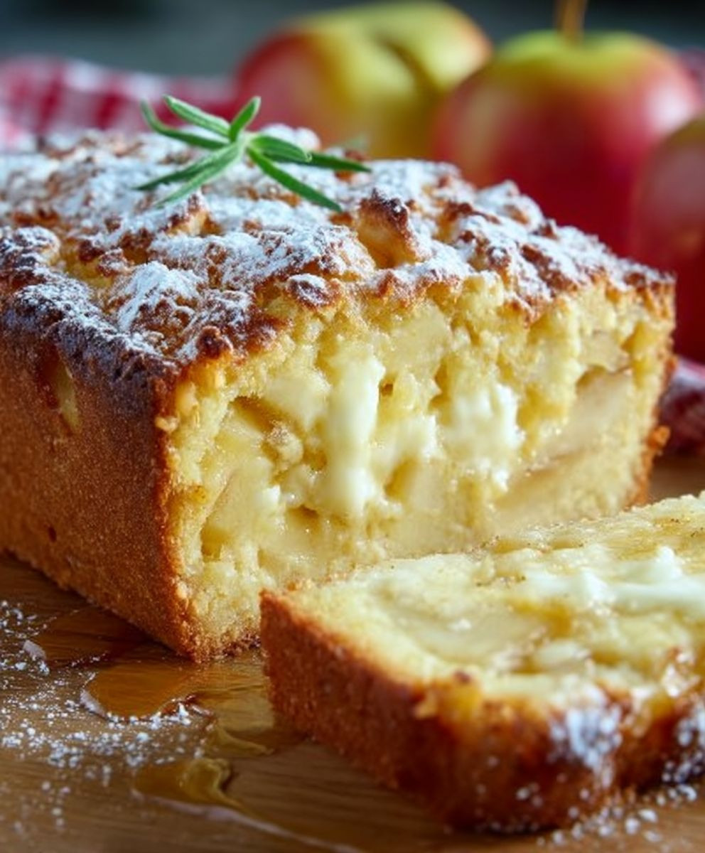 Apfelkuchen mit Quark backen