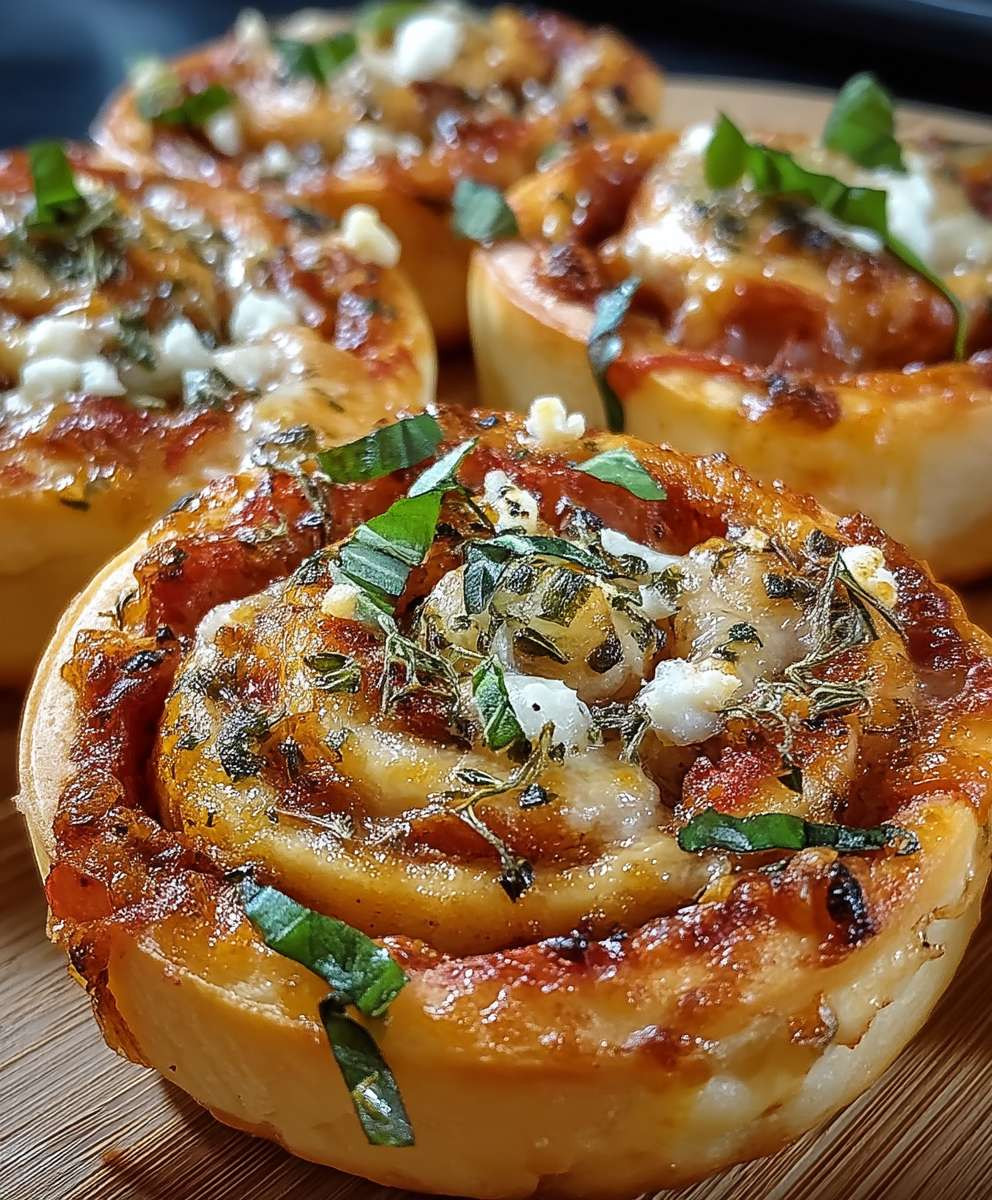 Pizzaschnecken schnell einfach backen